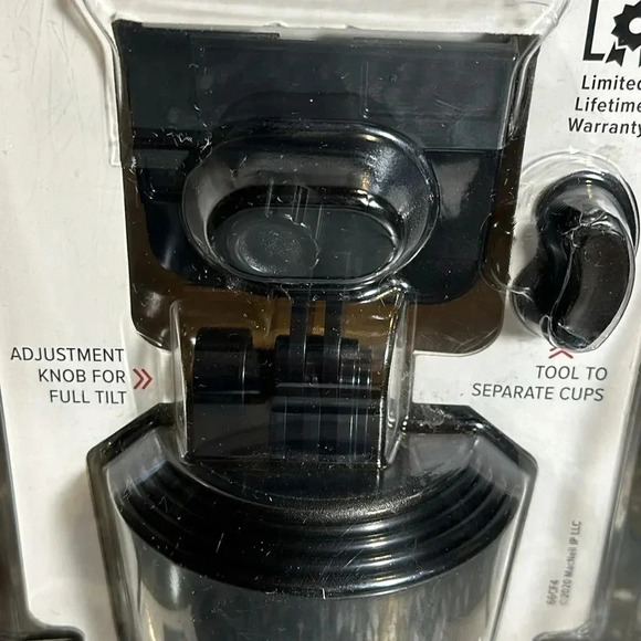 NWT WeatherTech CupFone Black Car Cell Phone Holder - Picture 6 of 7